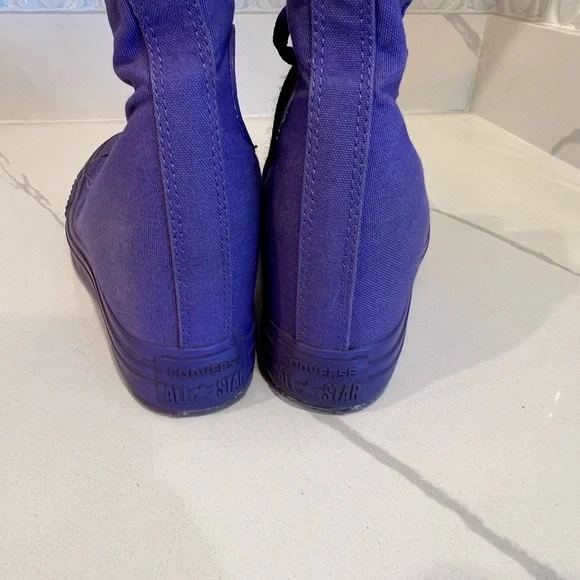 Purple converse wedge! - Picture 4 of 5